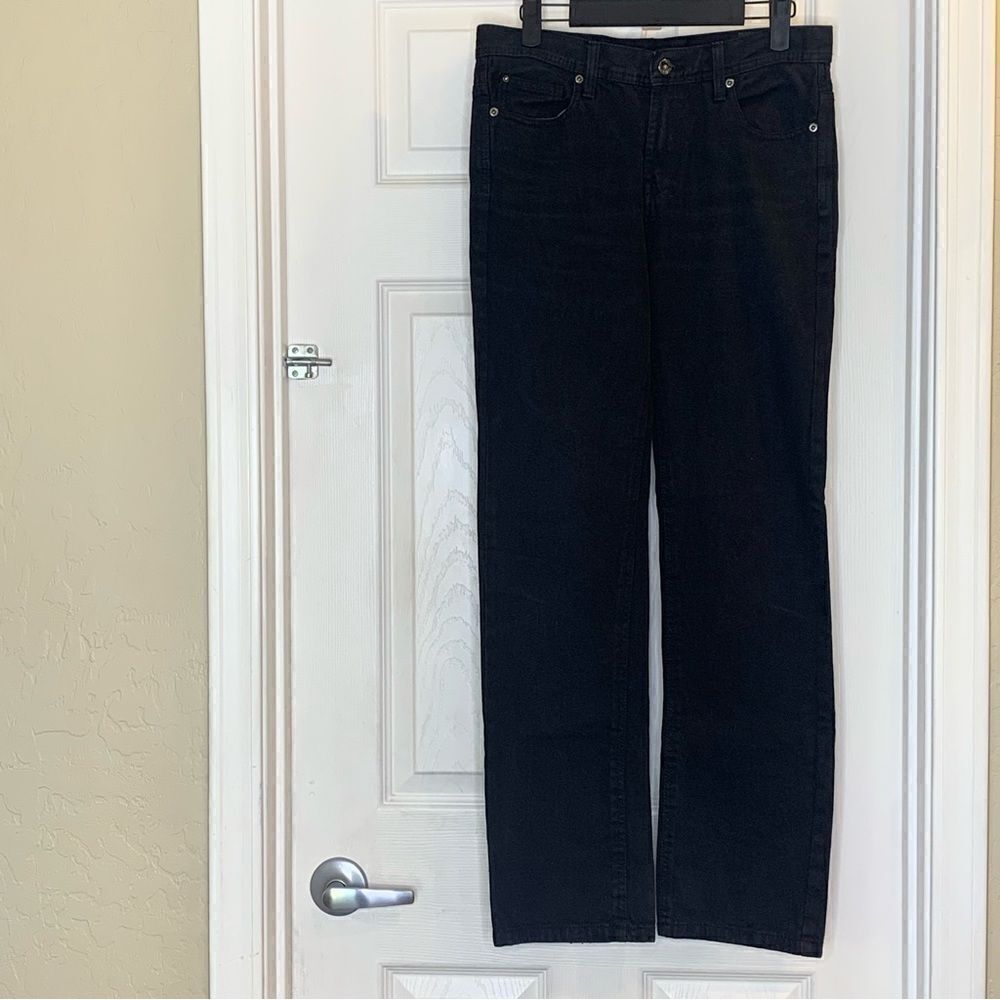 Buffalo David Bitton Evan Slim Fit Jeans Black Size 14